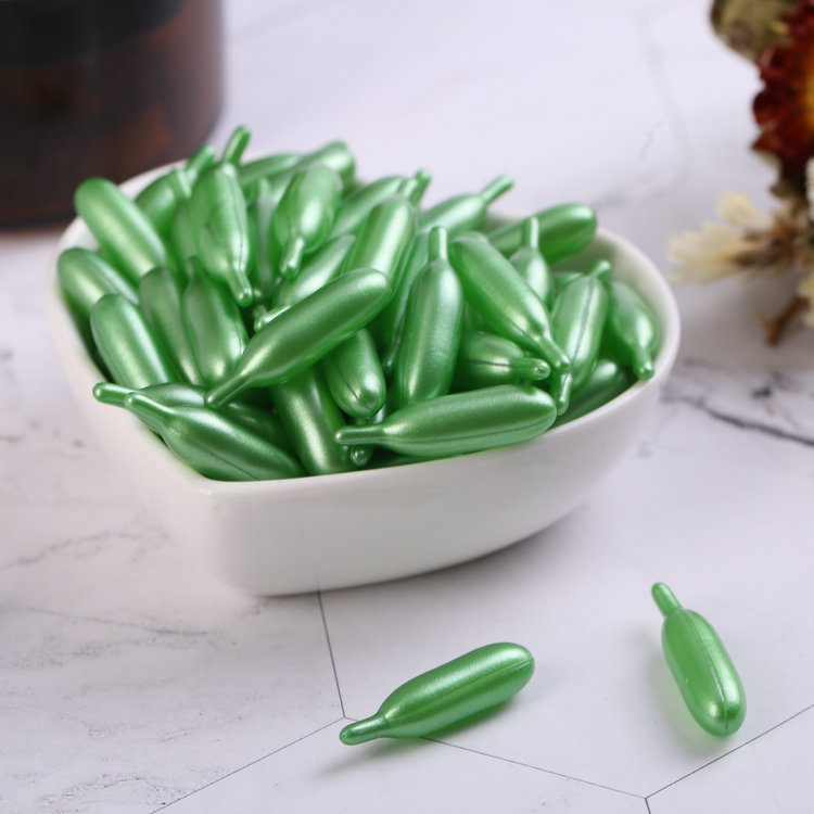 OEM/ODM Tube Type Facial Essence Soft Capsule（green）