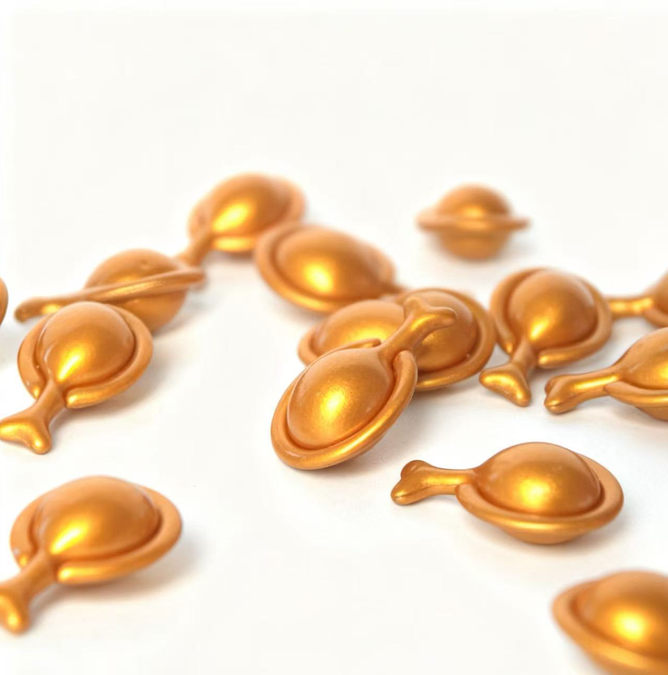 Customizable Gold Serum Oil Ceramides Capsules