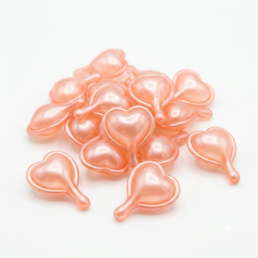 Heart-Shaped Eye Serum Softgels — Lifting & Anti-Wrinkle OEM