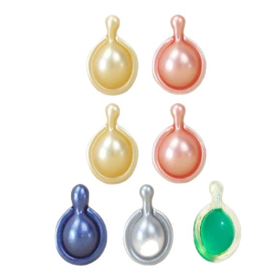 Custom 5-Color Hair Oil Capsules