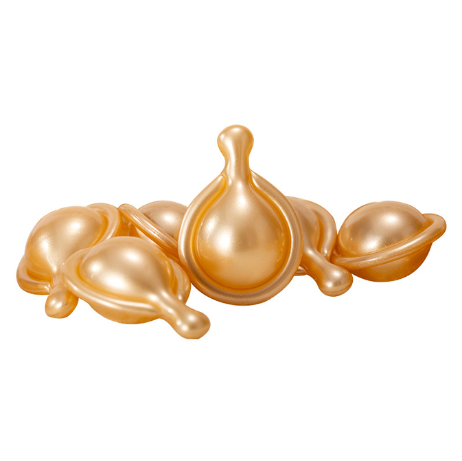 Custom‑made single‑use facial massage essential‑oil capsules