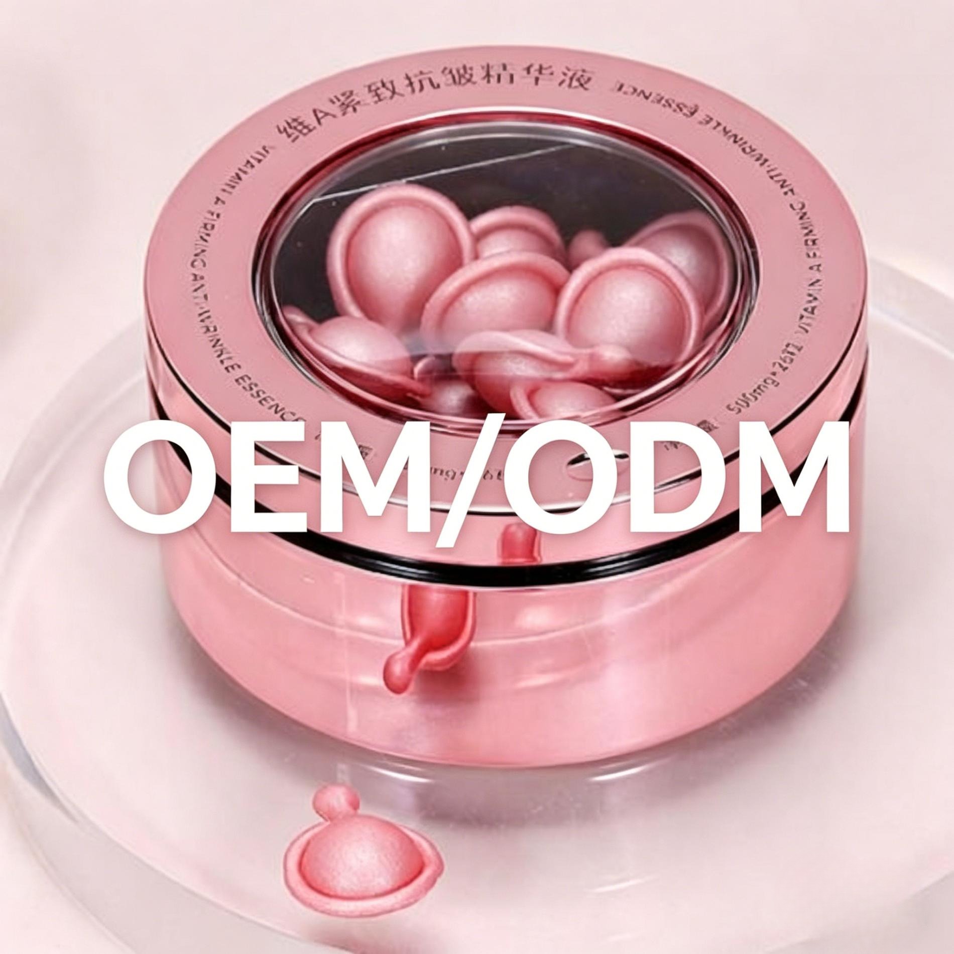 Customization Retinol Anti-Wrinkle Firming Plant-Based Serum Capsules — Morning C + Night A Ready