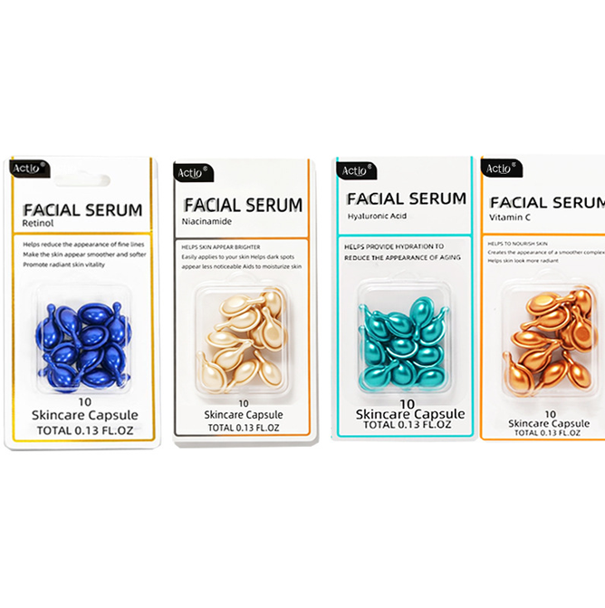 Custom Plant‑Derived Soft Skincare Capsules for Facial Care