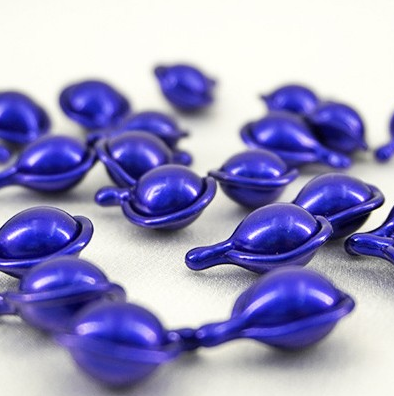Custom Single‑Use Blue Copper Peptide Facial Essence Capsules