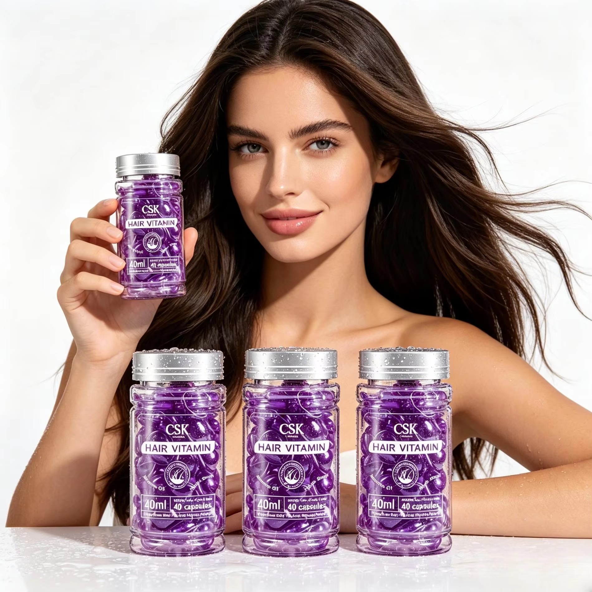 Custom Vitamin Nut Oil Hair Repair Capsules — OEM/ODM Manufacturer
