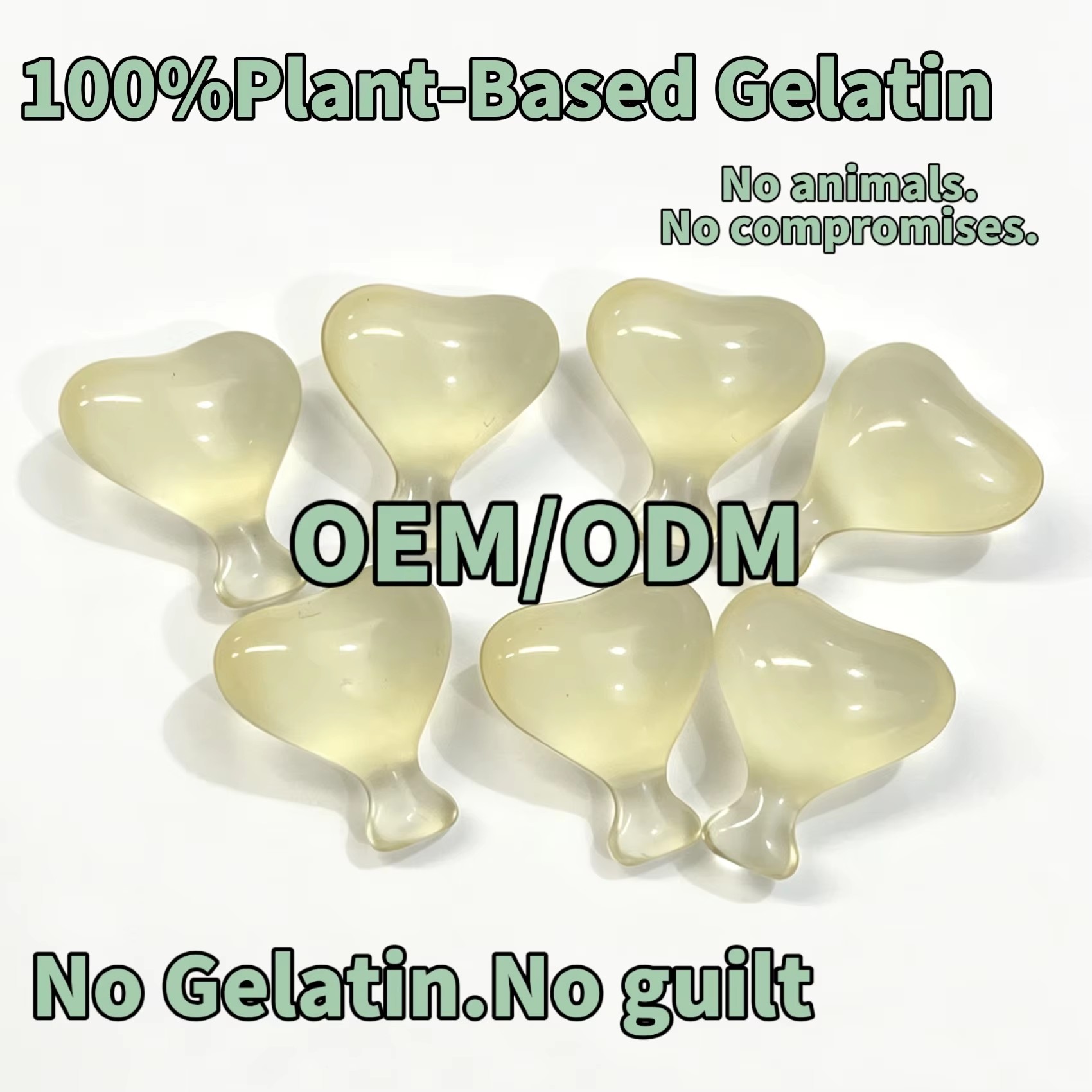 Custom 100% Plant-Based Hydrating Face Serum Softgels — OEM Factory