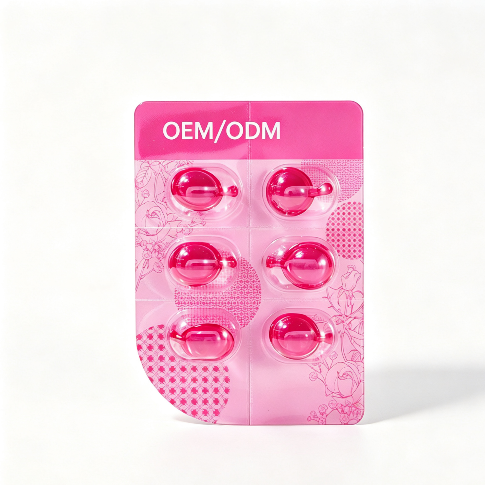 OEM Jojoba Oil No-Rinse Hair Repair Capsules — Smoothing Anti-Frizz Treatment