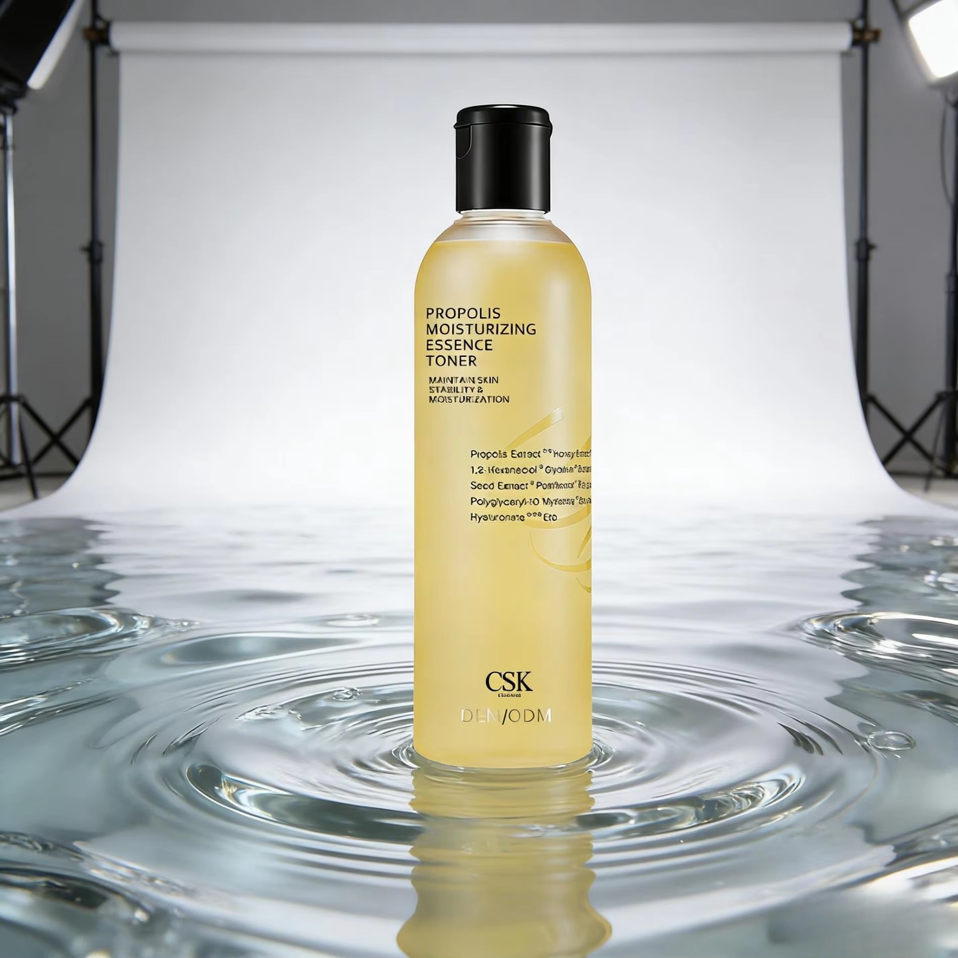 OEM Summer Hydrating Propolis Toner & Serum Set — Smoothing, Lifting & Moisture-Boosting Skincare