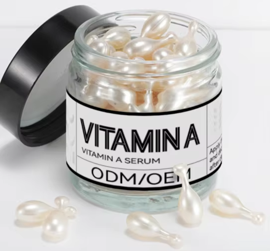 OEM Retinol + Peptide Anti-Wrinkle Serum Capsules — Firming & Smoothing Disposable Essence