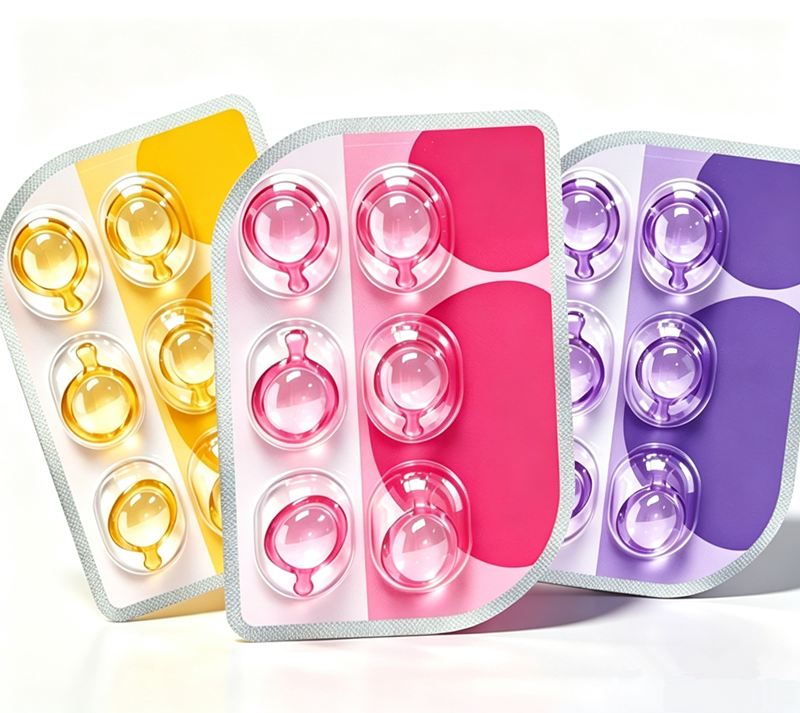 OEM/ODM 6PCS Blister Pack Moroccan Argan Hair Oil Capsules