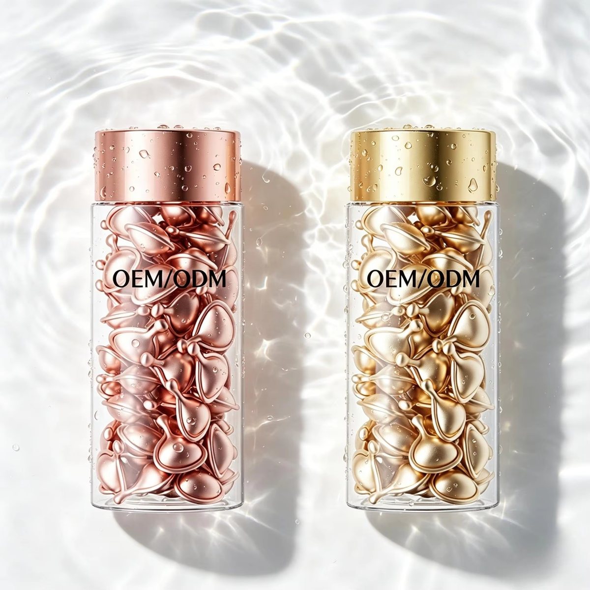 Custom Moisturizing Hydrating Face Serum Oil Capsules — Nourishing Skin Care Essence OEM