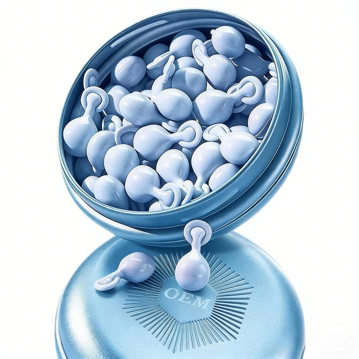 Custom Gentle Makeup Remover Softgel Capsules — Cleansing Oil Facial Skincare OEM