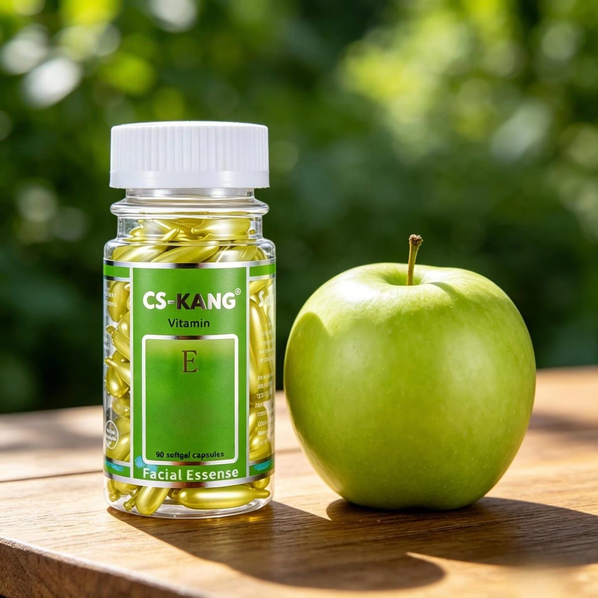 Custom Vitamin E Face Serum Oil Softgel Capsules — Hydrating, Nourishing & Anti-Aging Skincare OEM
