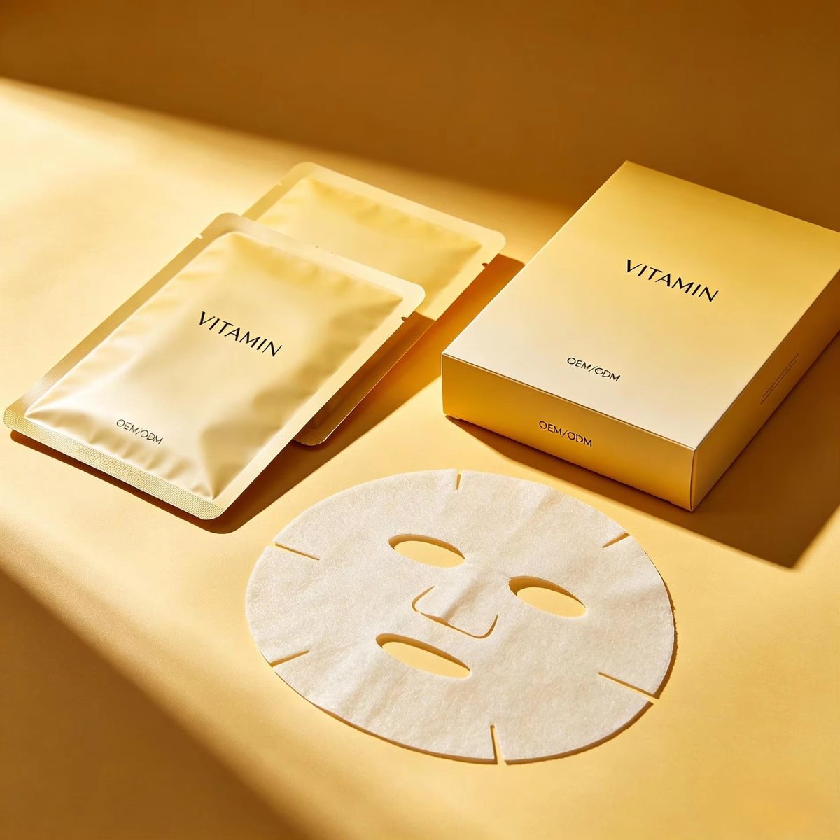 Custom Niacinamide Brightening Sheet Mask — Moisturizing, Hydrating & Glow Fruit Essence OEM