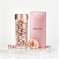 Custom Anti-Wrinkle Firming Face Serum Softgel Capsules — Moisturizing Skincare Essence OEM