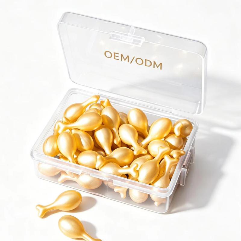 OEM/ODM Placenta Face Serum Capsules — Moisturizing, Hydrating & Anti-Wrinkle Firming Essence