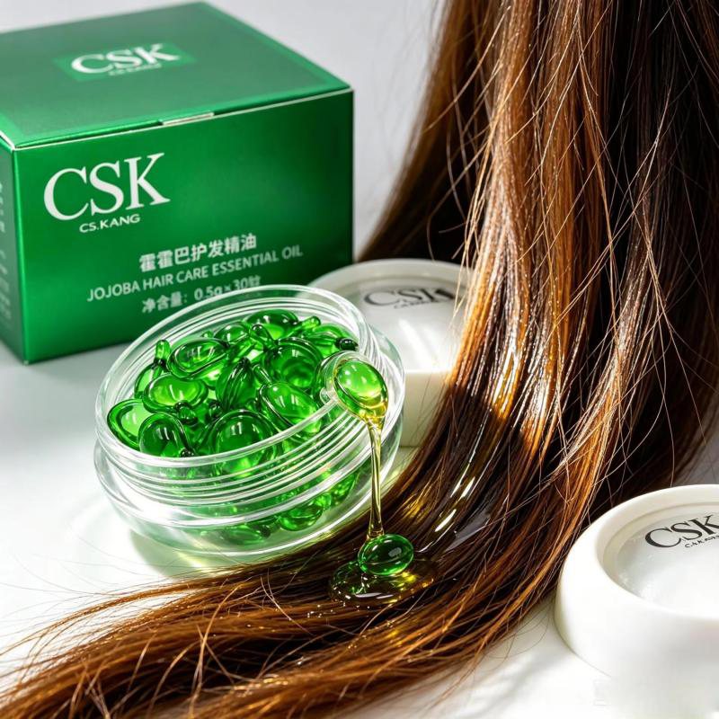 OEM Camellia Oil Hair Treatment — Anti-Frizz, Color Protection & Damage Repair