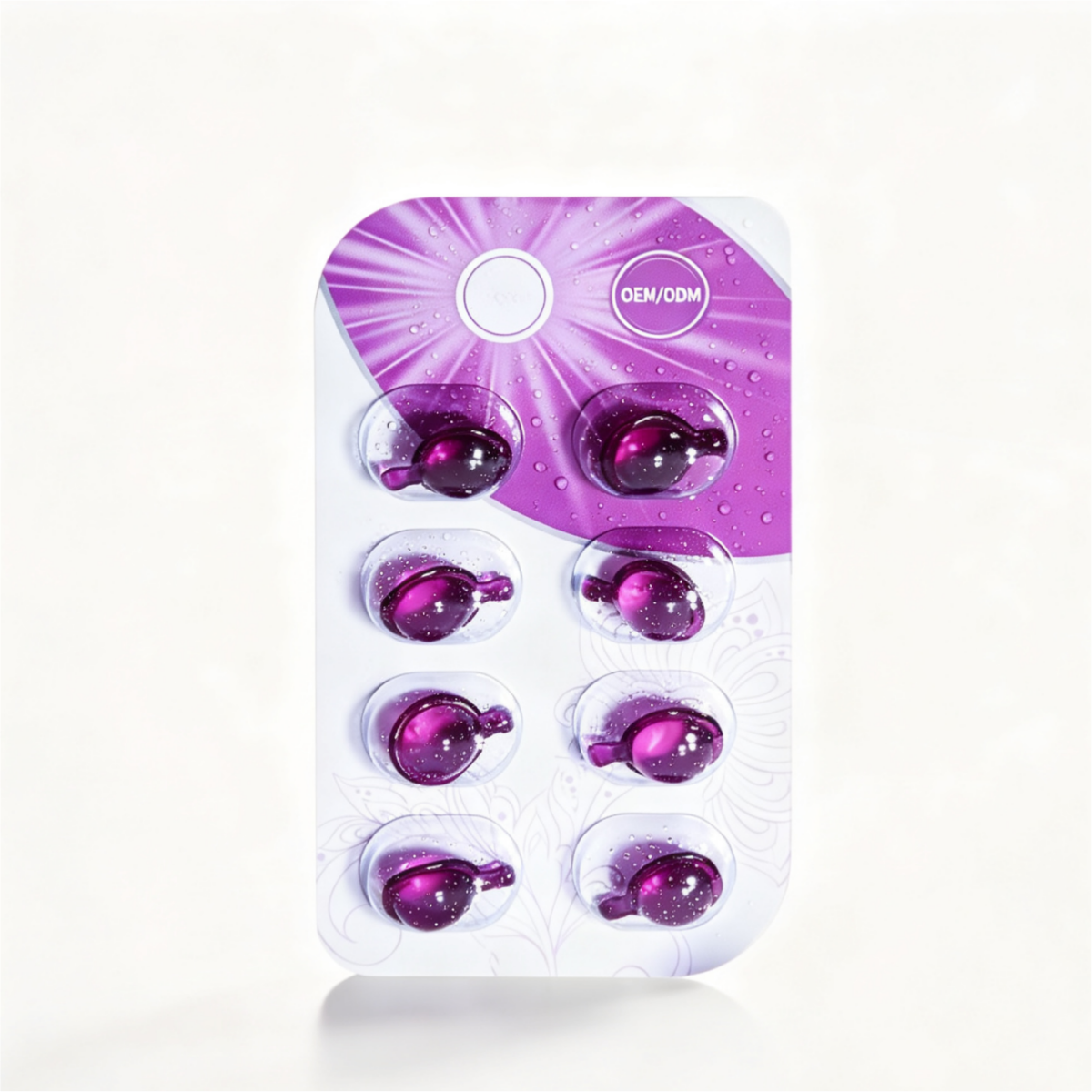 OEM Color Lock Hair Oil Softgel Capsules Color Protection Shine Enhancing Nourishing Custom Factory