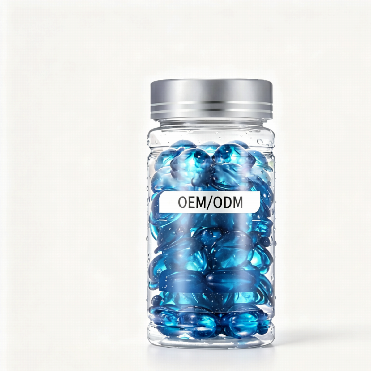 OEM Rose Aroma Herbal Hair Oil Capsules Smoothing Plant-Based Softgel Nourishing Repairing Custom