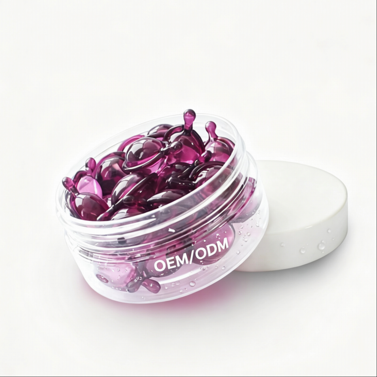 OEM Jojoba Oil & Squalane Hair Essence Concentrate Disposable Capsules Deep Nourishing Repairing Custom