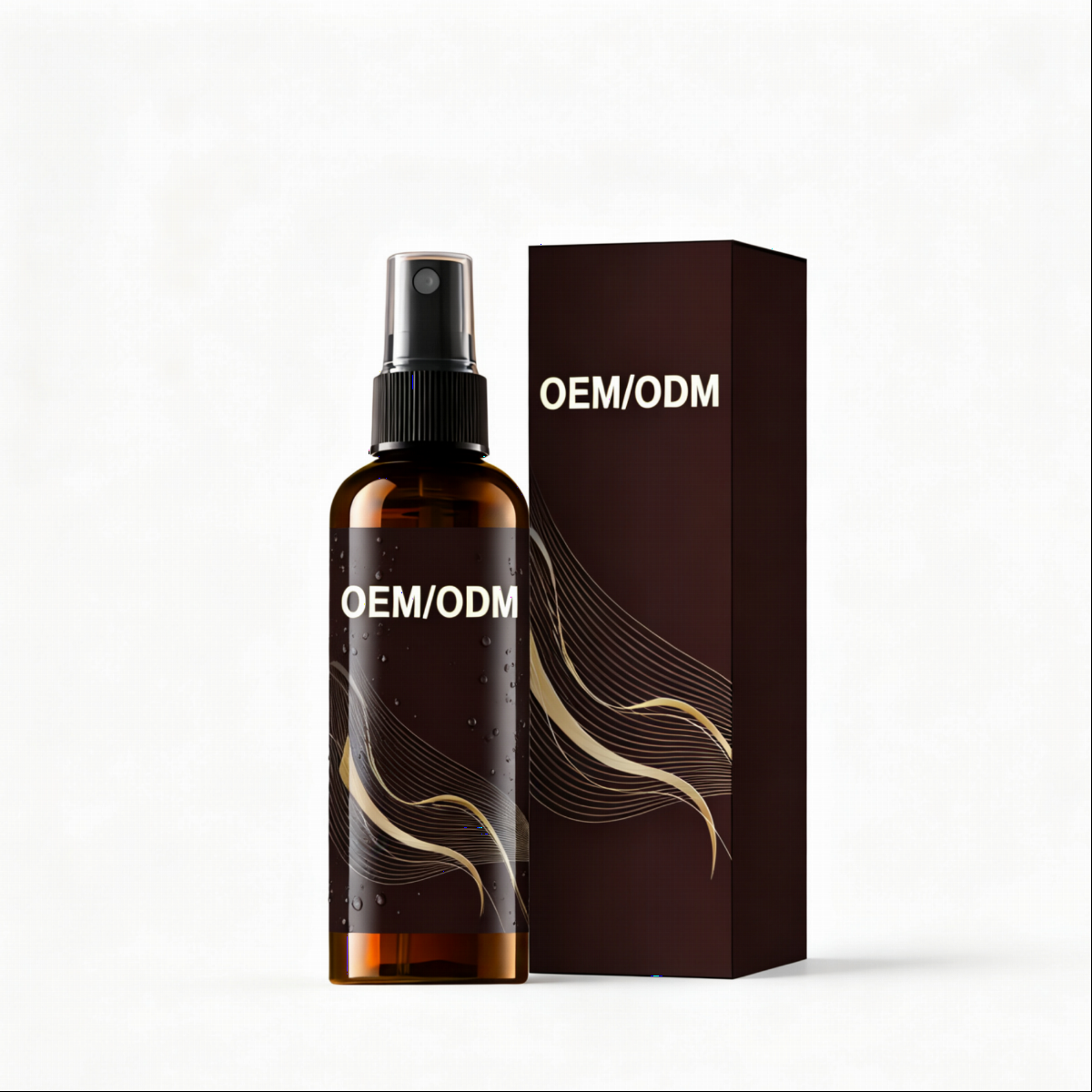 OEM Keratin Smoothing Glossy Shine Hair Spray Nourishing Repairing Custom Source Factory