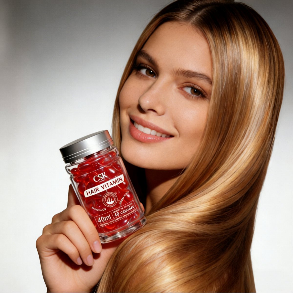 Capsules Design Hair Oil Capsules Hair Serum  Vitamin E Hair Nourishing Deeply Moisturizing Hair Repair