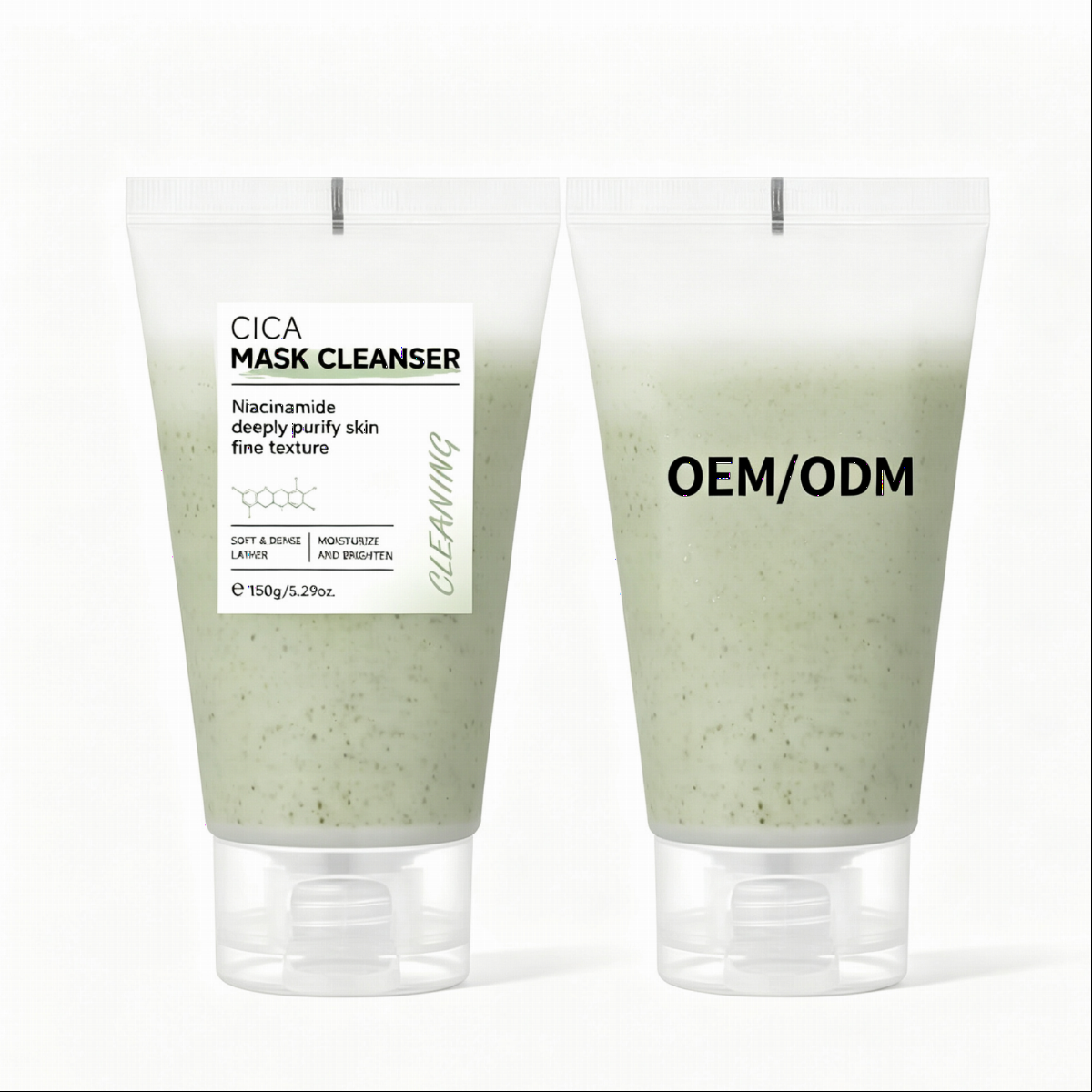 OEM Centella Asiatica Cleansing Mask Purifying Pore Minimizing Blackhead Remover Clay Mask Custom