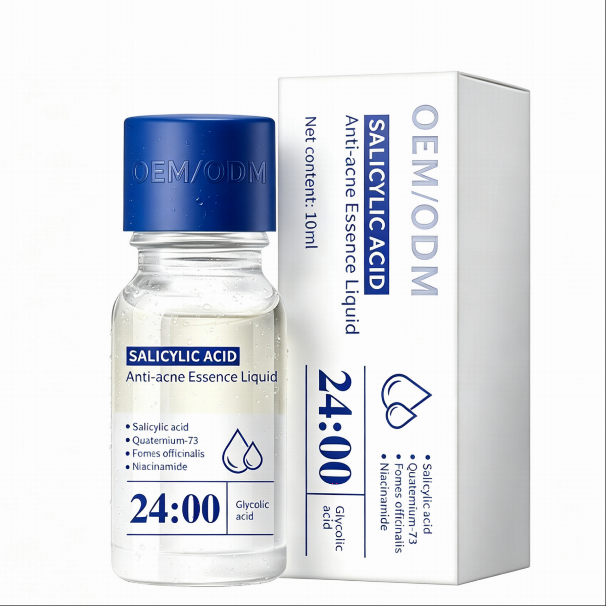OEM Salicylic Acid Acne Treatment Face Lotion Oil Control Moisturizing for Dry Acne-Prone Skin Custom