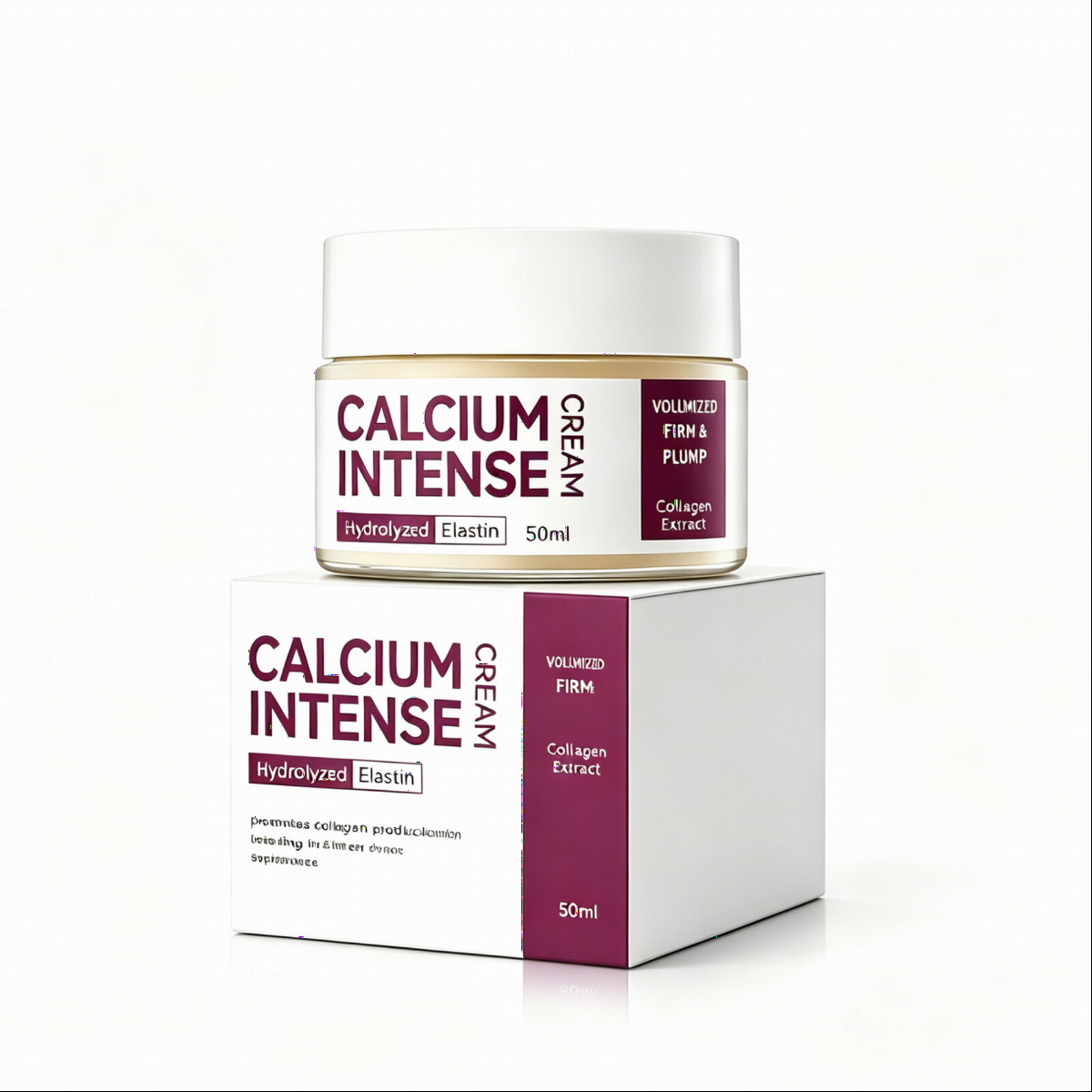 OEM Calcium PCA Face Cream Rejuvenating Moisturizing Smoothing Skin Barrier Repairing Skin Care Custom