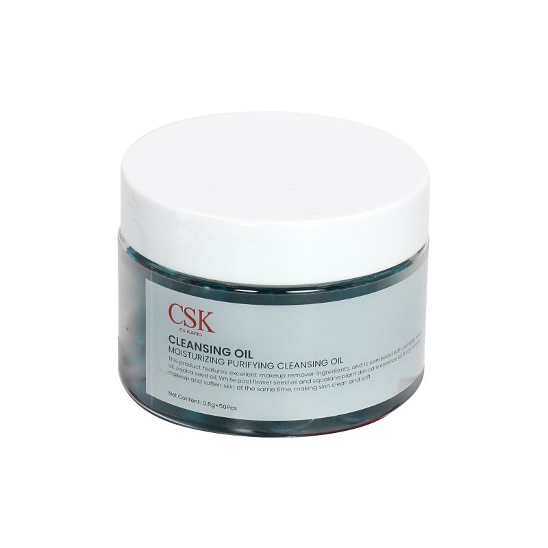 CS-K Makeup Removal Oil Capsules with Jojoba & Camellia Seed Oils-Moisturizer for All Skin Types