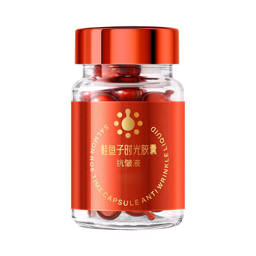 Capsule Face for Essence Anti-Wrinkle Liquid Texture Fine Silky Light Lines Non-Sticky Glass Material