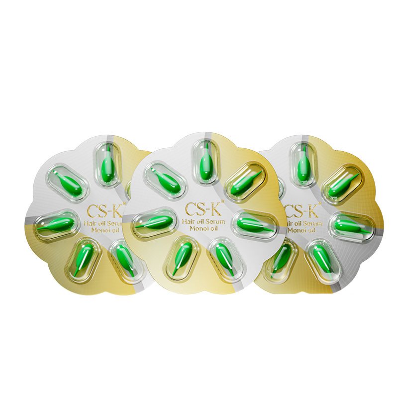 Vitamin E Hair Care Oil Capsule Nourishes & Moisturizes Dry/Frizzy/Oily Hair Restores Luster & Softens