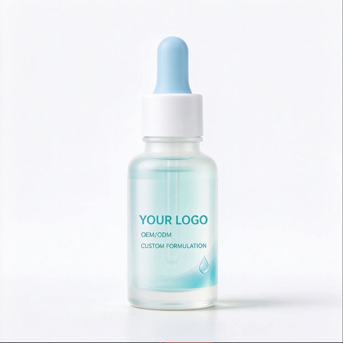 Blue Top Dropper Serum Bottle | OEM ODM Factory