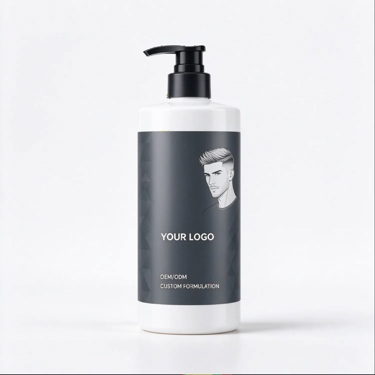 Men's Illustrated Body Wash Pump | OEM ODM Custom