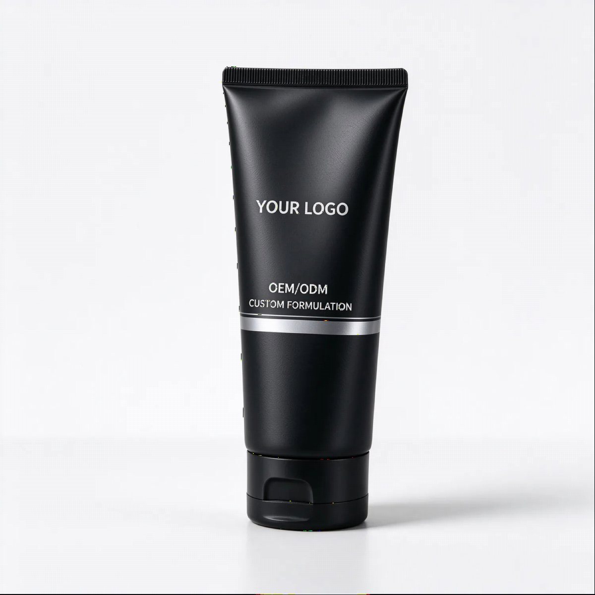 Men's Charcoal Black Cleanser Tube | OEM ODM Custom