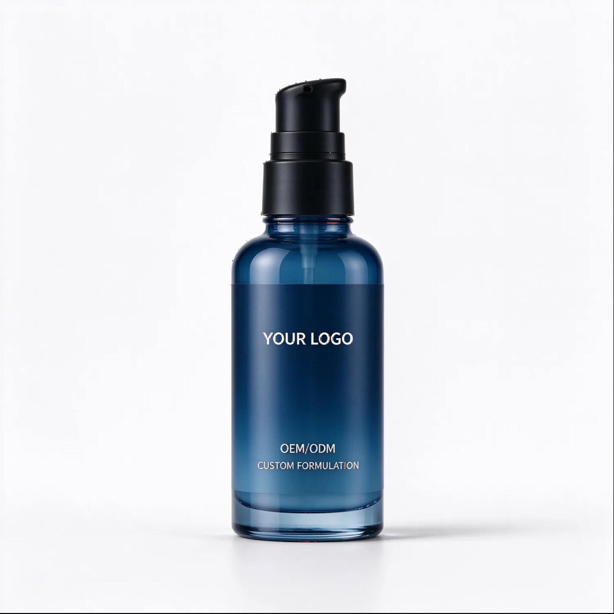 Men's Blue Pump Toner Bottle | OEM ODM Factory