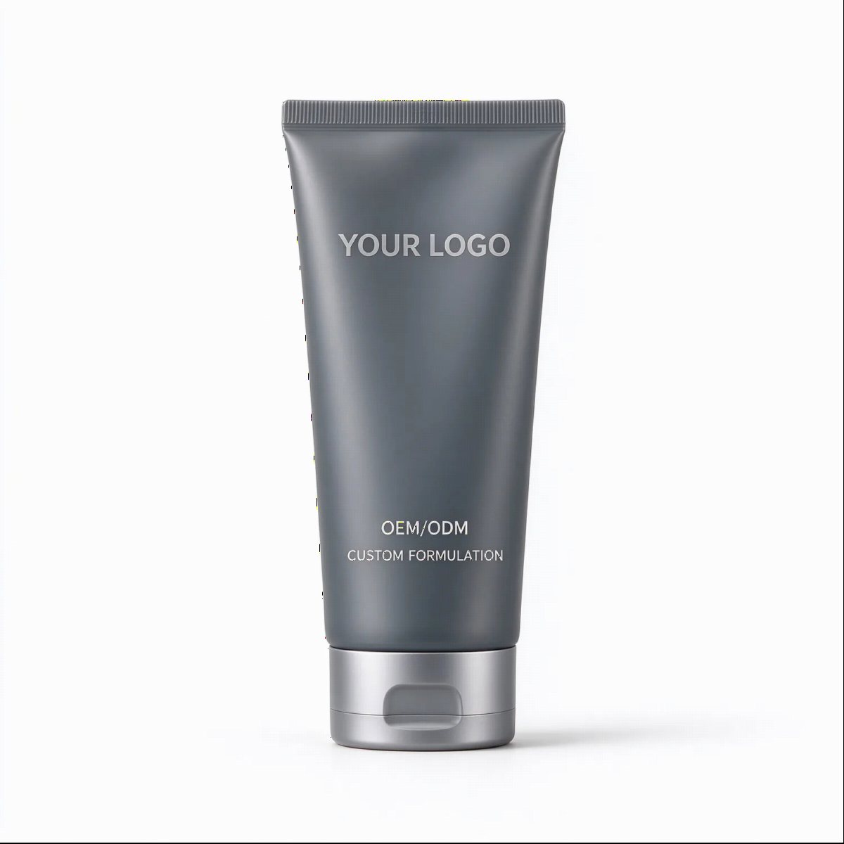 Men's Dark Grey Cleanser Tube | OEM ODM Custom