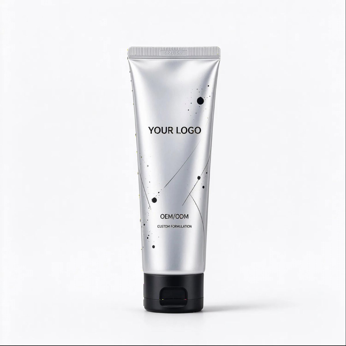 Men's Silver Face Wash Tube | OEM ODM Custom Formula