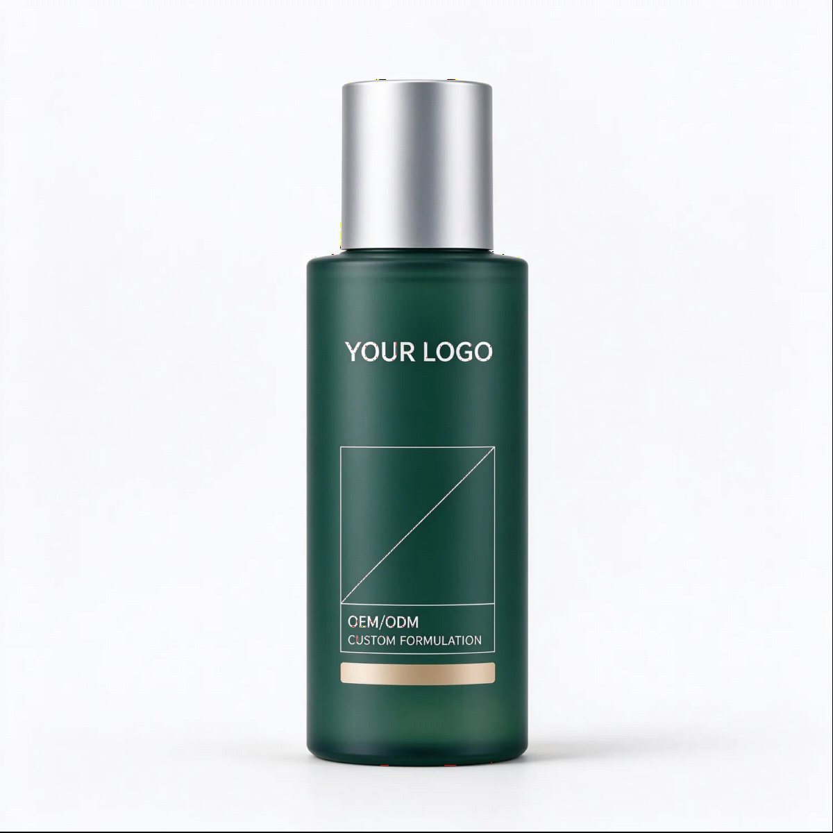 Men's Deep Green Toner Bottle | OEM ODM Custom