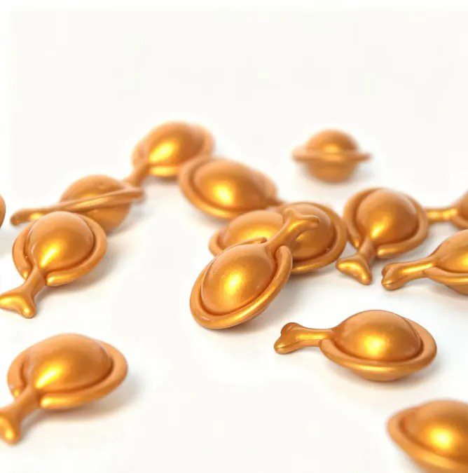 Golden Revitalizing Beauty Oil Capsules | OEM ODM Beauty Lab