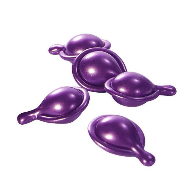 Deep Purple Repairing Oil Capsules | OEM/ODM Capsule Essence