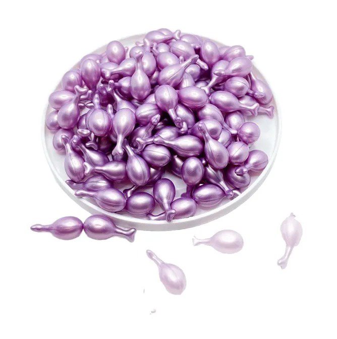 Purple Repairing Facial Oil Capsules | OEM ODM Essence Maker