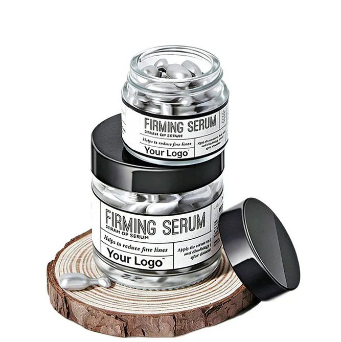 Silver Firming Serum Capsules | OEM/ODM Skincare Beauty Line