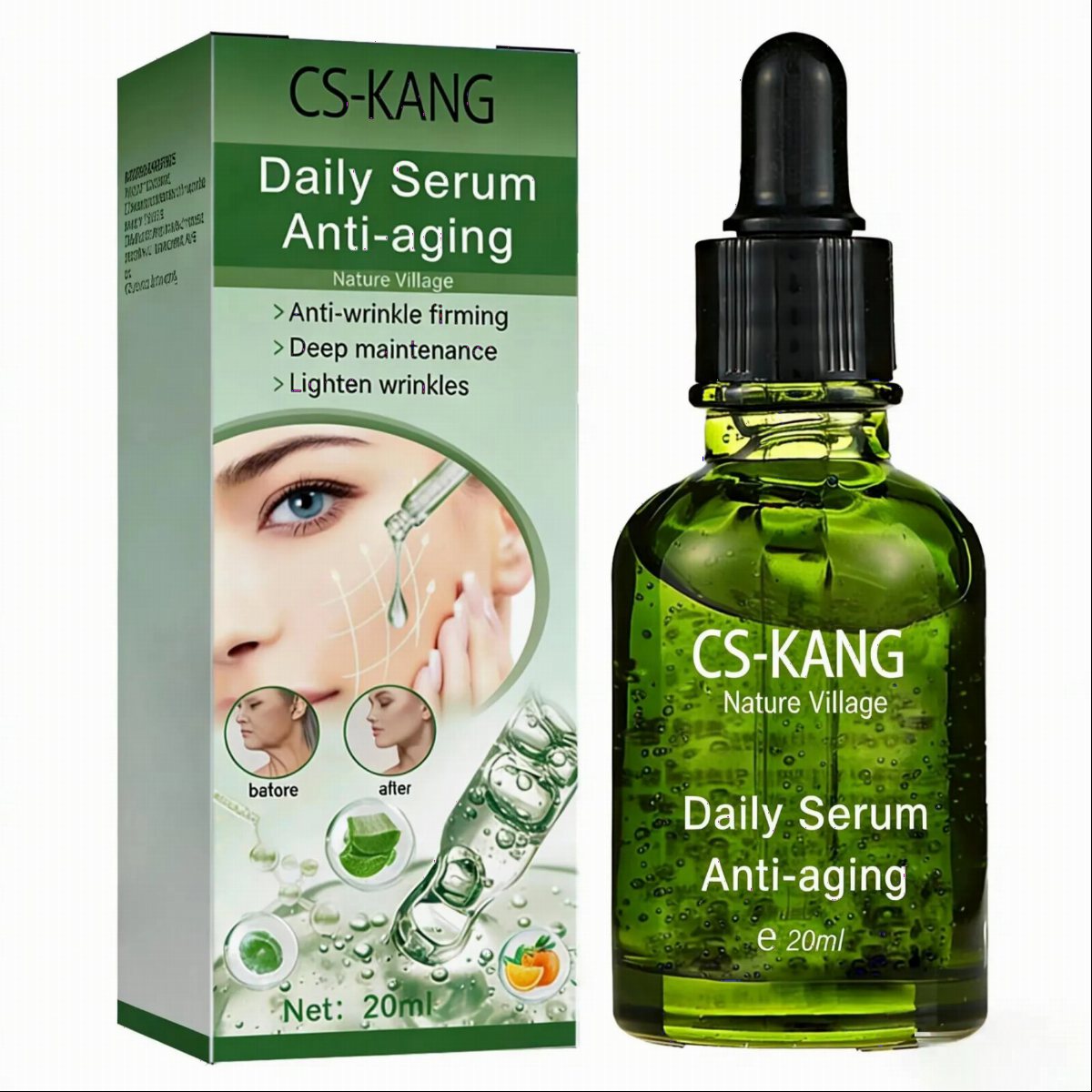 Daily Anti-Aging Firming Facial Serum | OEM/ODM Beauty Maker