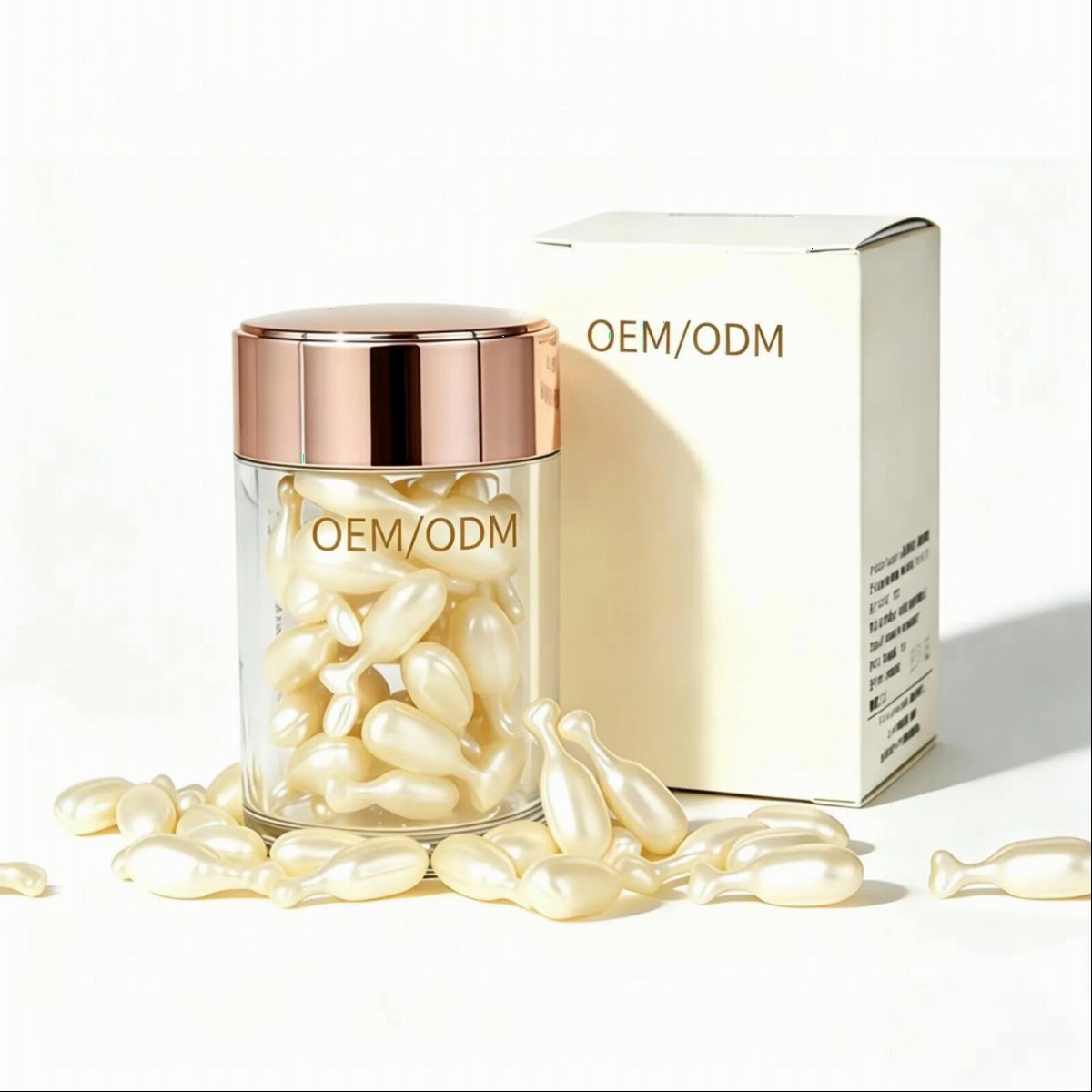 Ivory Collagen Boost Serum Capsules | OEM/ODM Capsule Custom