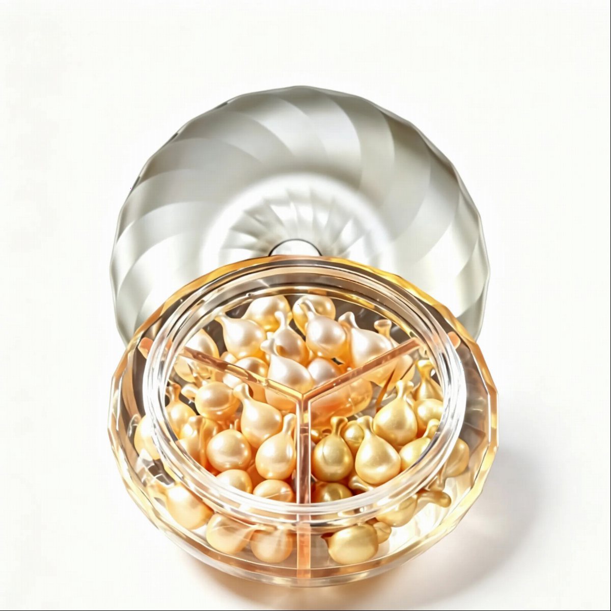 Golden Time-Release Serum Capsule Set | OEM/ODM Beauty Maker