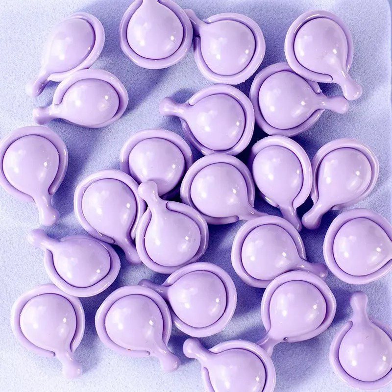 Lilac Purple Pearlescent Capsule Serum | OEM ODM Beauty Line