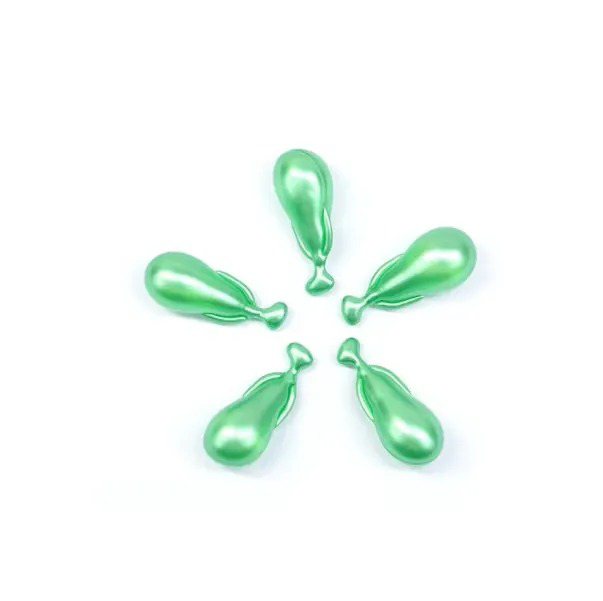 Green Metallic Single-Dose Face Capsule | OEM ODM Beauty Lab
