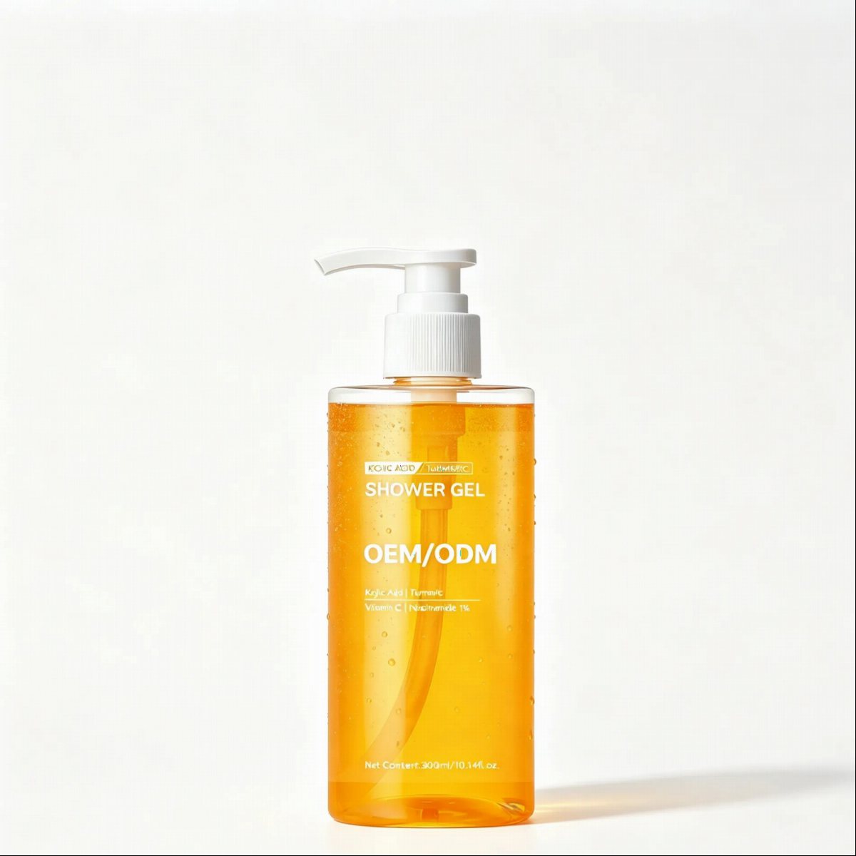 Kojic Acid Turmeric Shower Gel | OEM ODM Scent Skin Care Lab