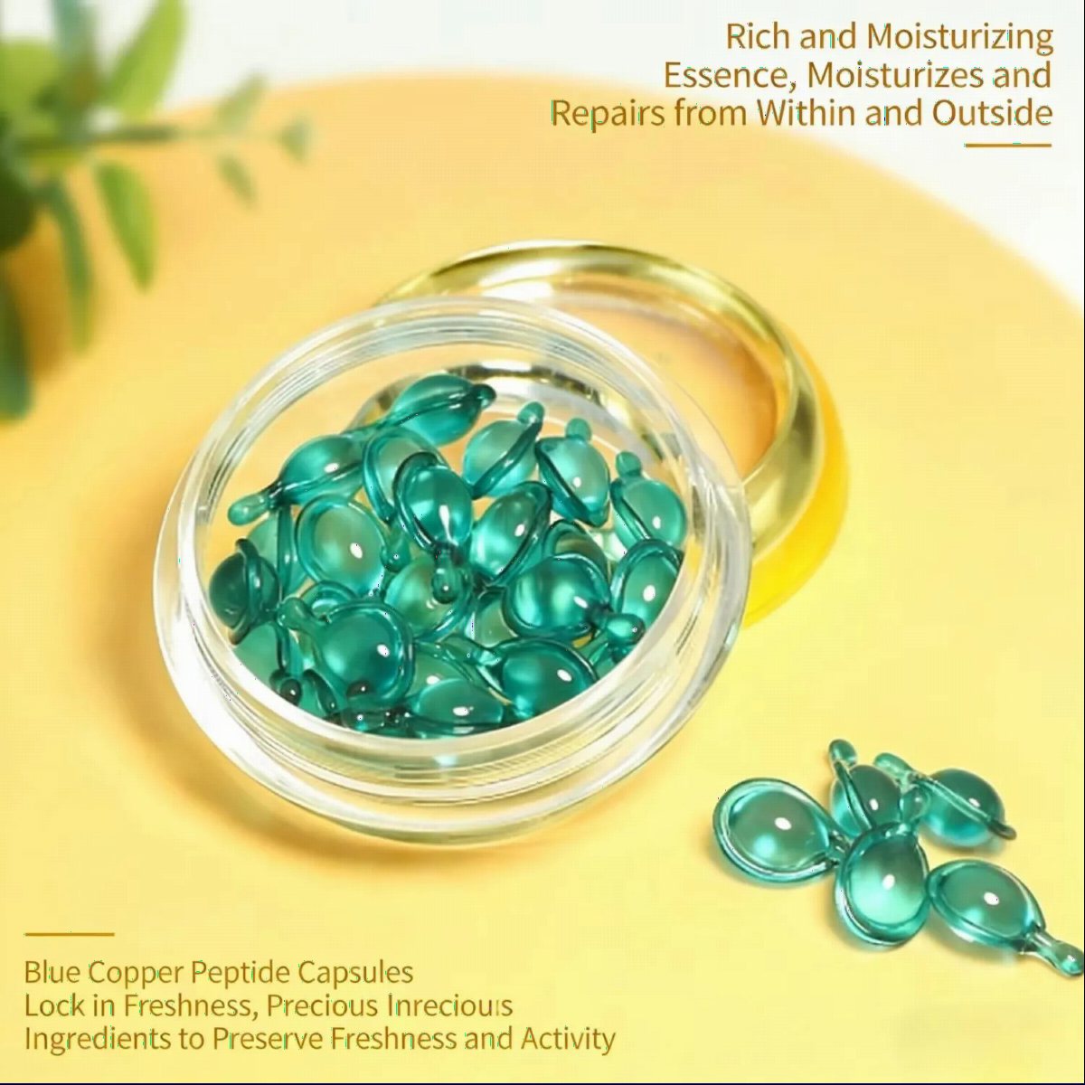 Green Leaf Moisture Serum Capsules | OEM/ODM Capsule Essence
